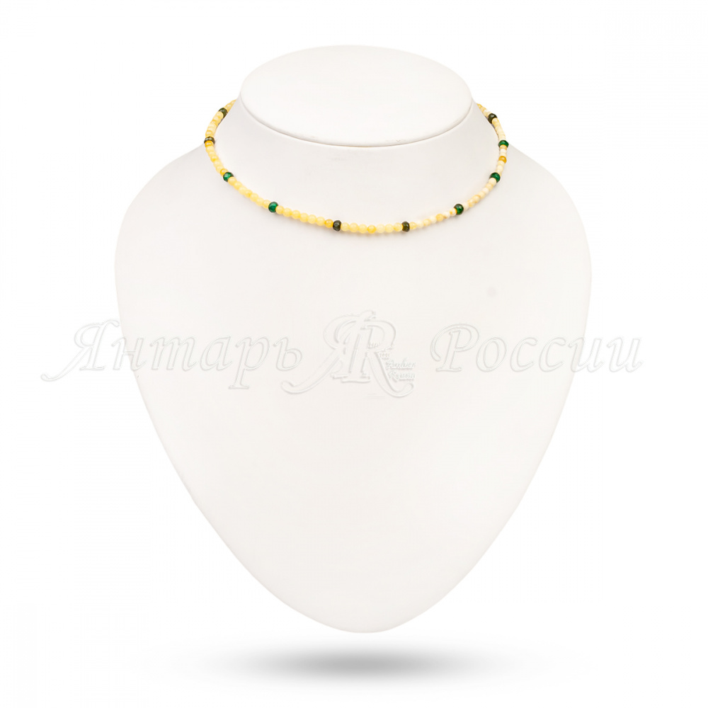 Чокер из янтаря